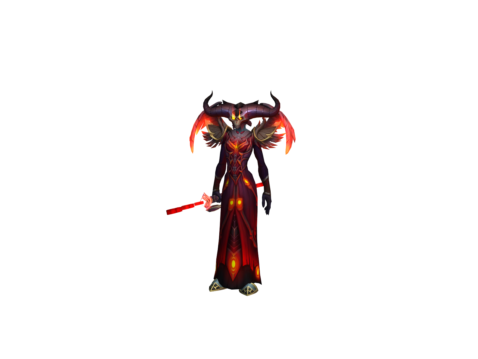 Cypriest 3D character render