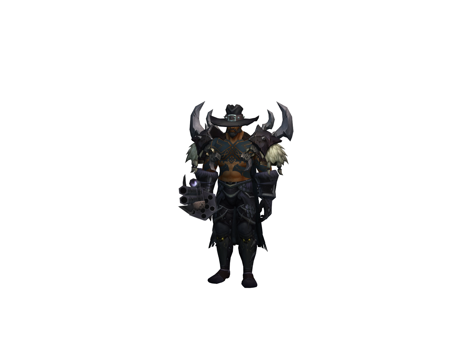 Manhart 3D character render
