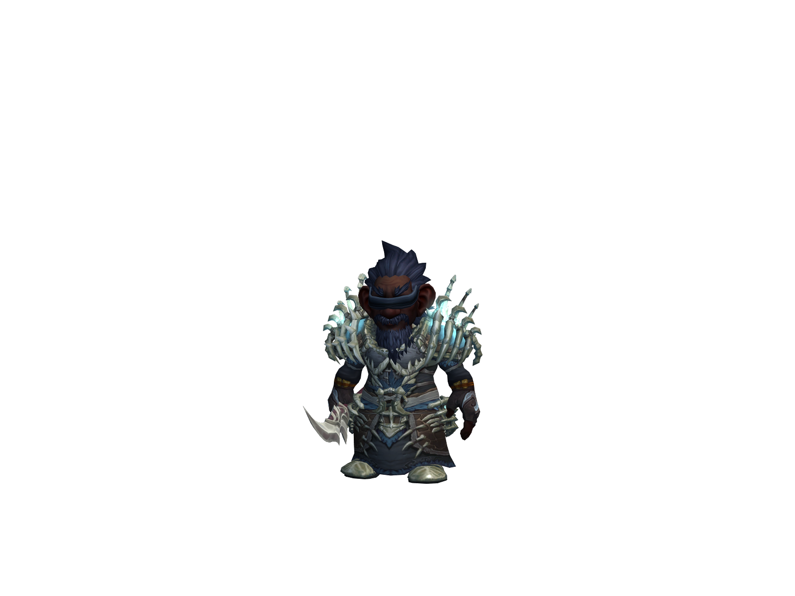 Yinq 3D character render