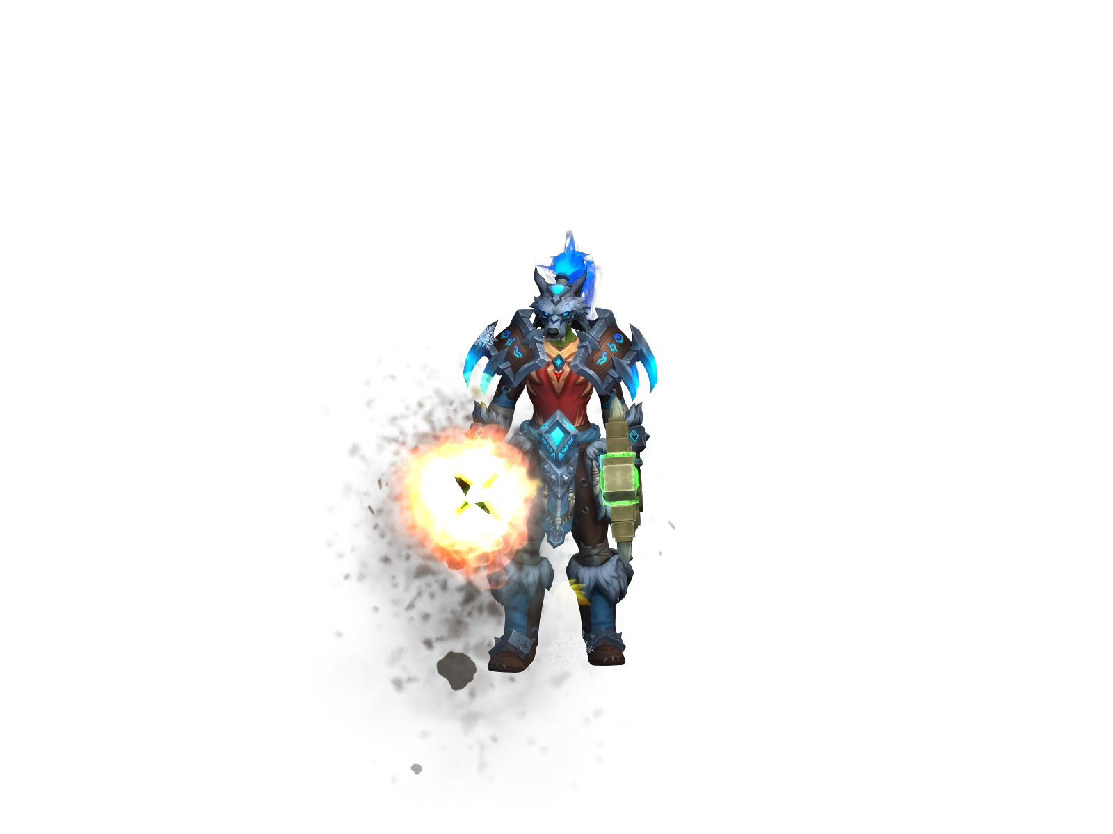 Drexan 3D character render