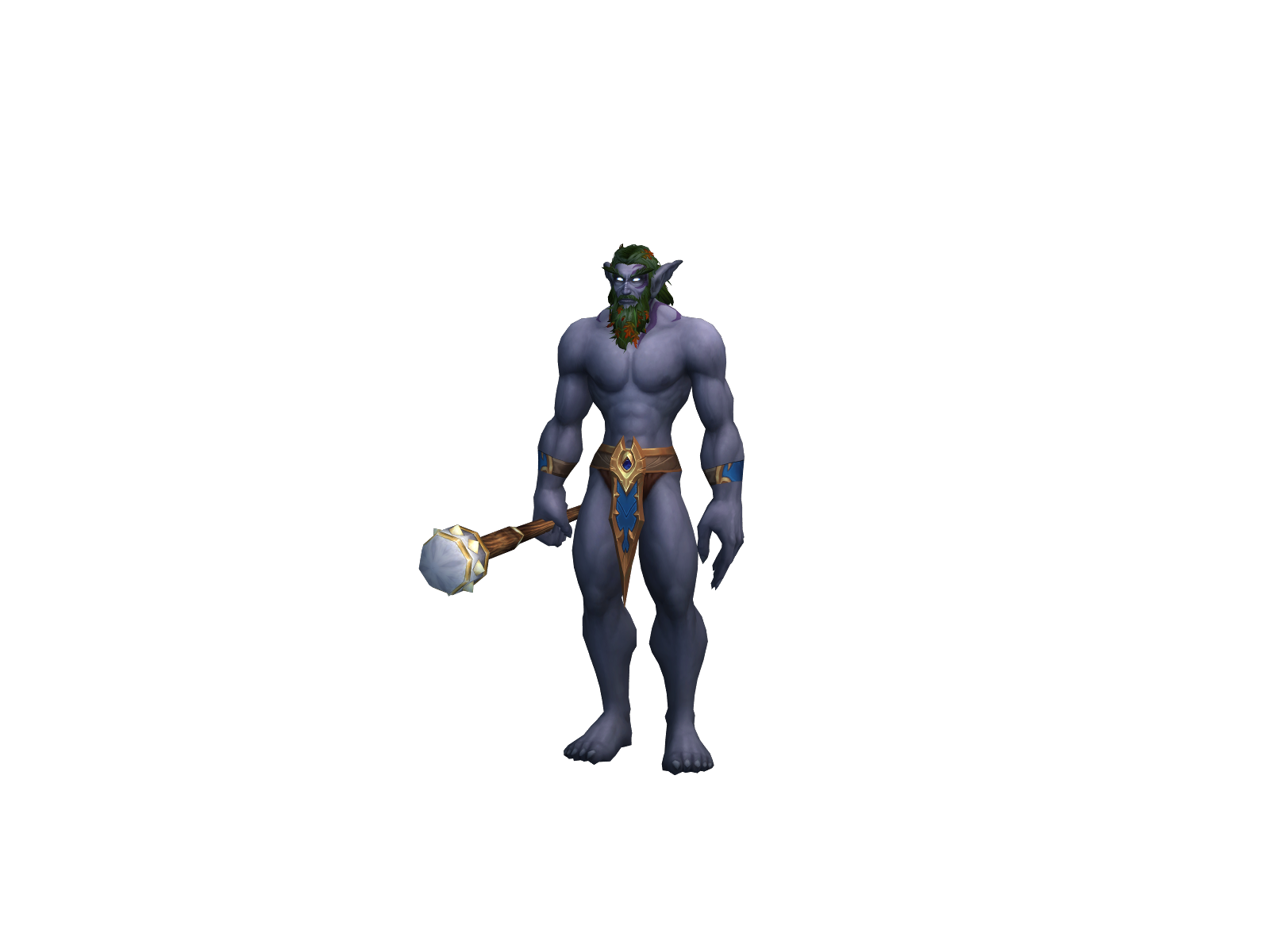 Majsena 3D character render