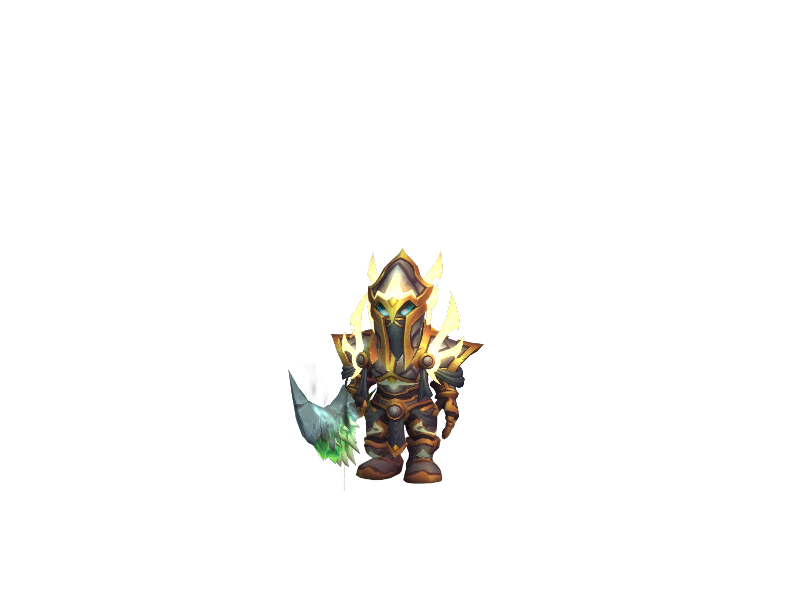 Morthalesia 3D character render