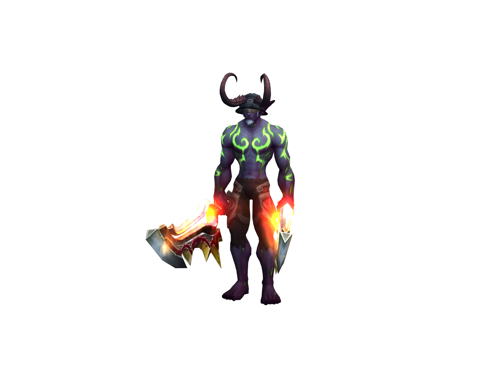 Calçot 3D character render