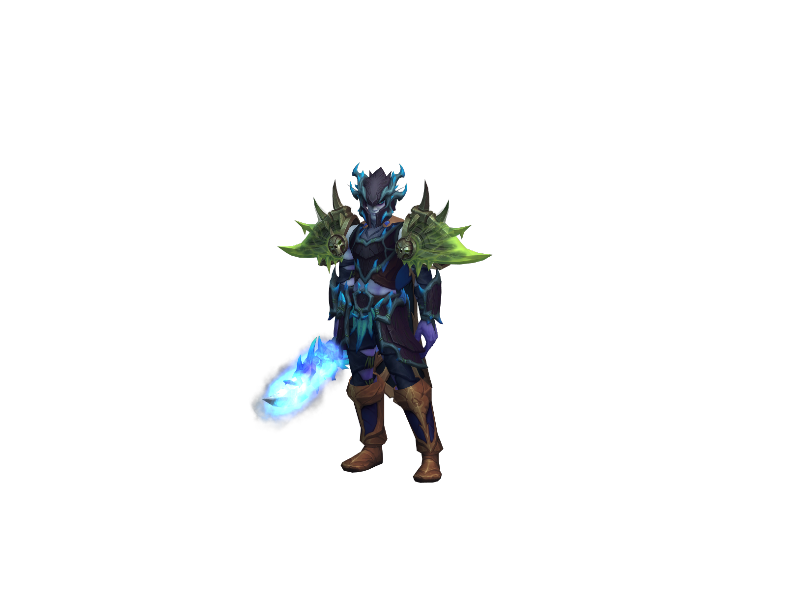 Morofin 3D character render