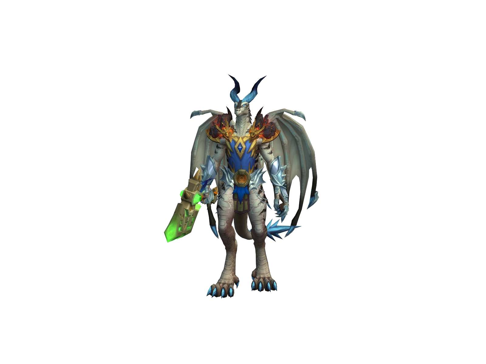 Evocdeeznuts 3D character render