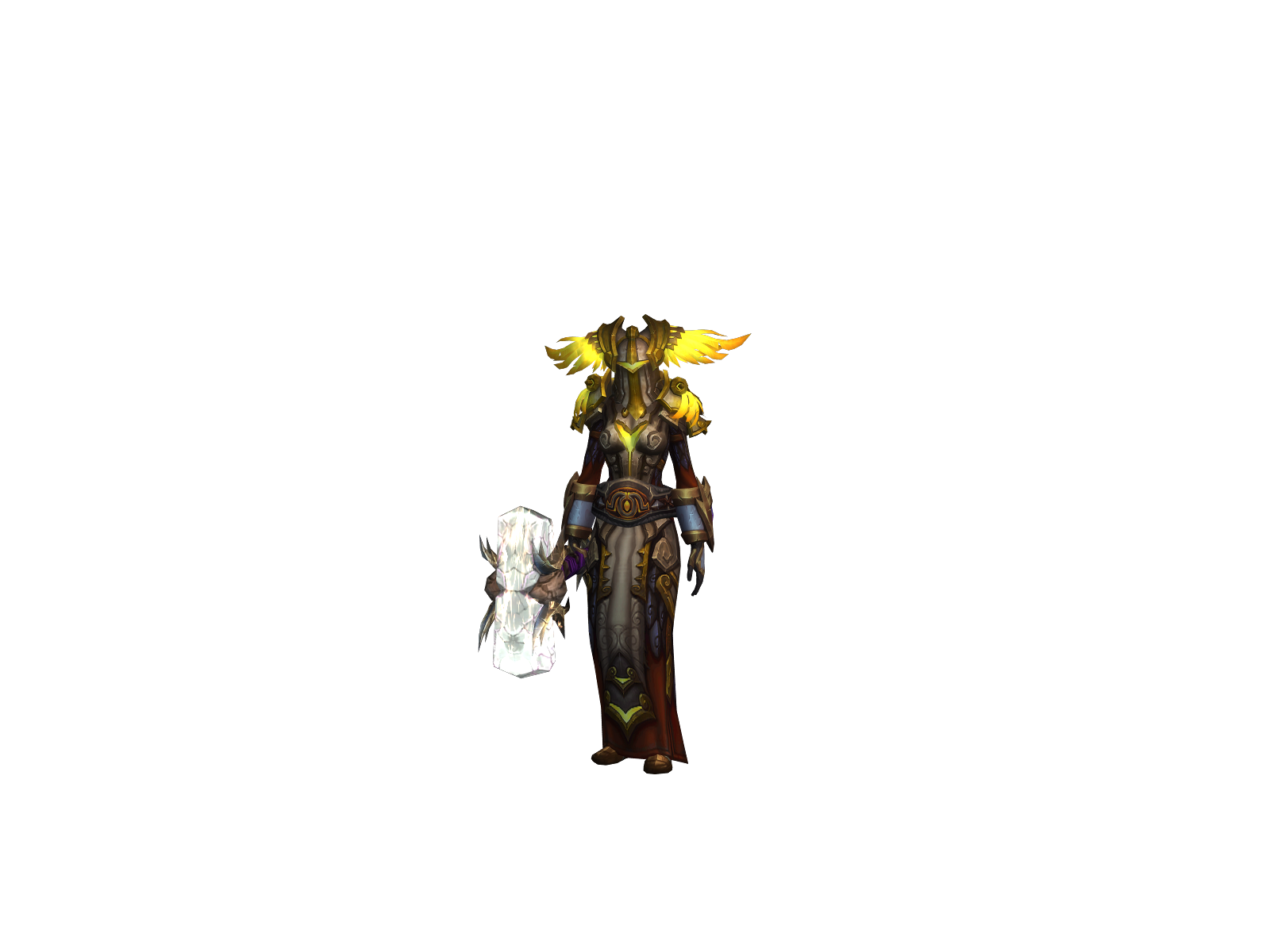 Visages 3D character render