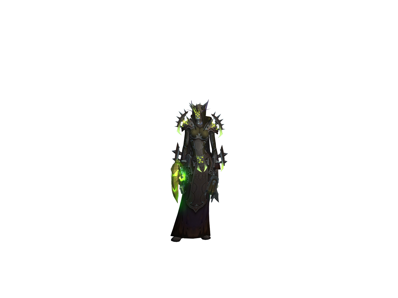 Spellyell 3D character render