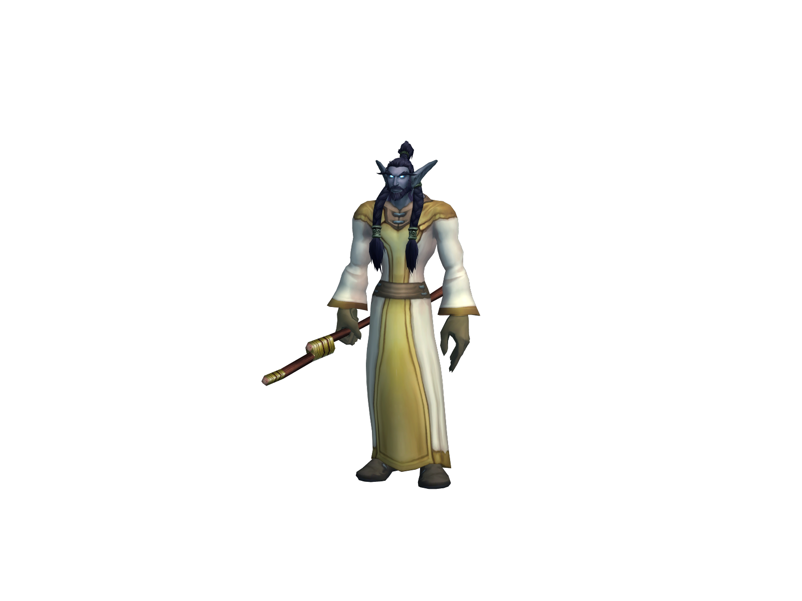 Confessor 3D character render