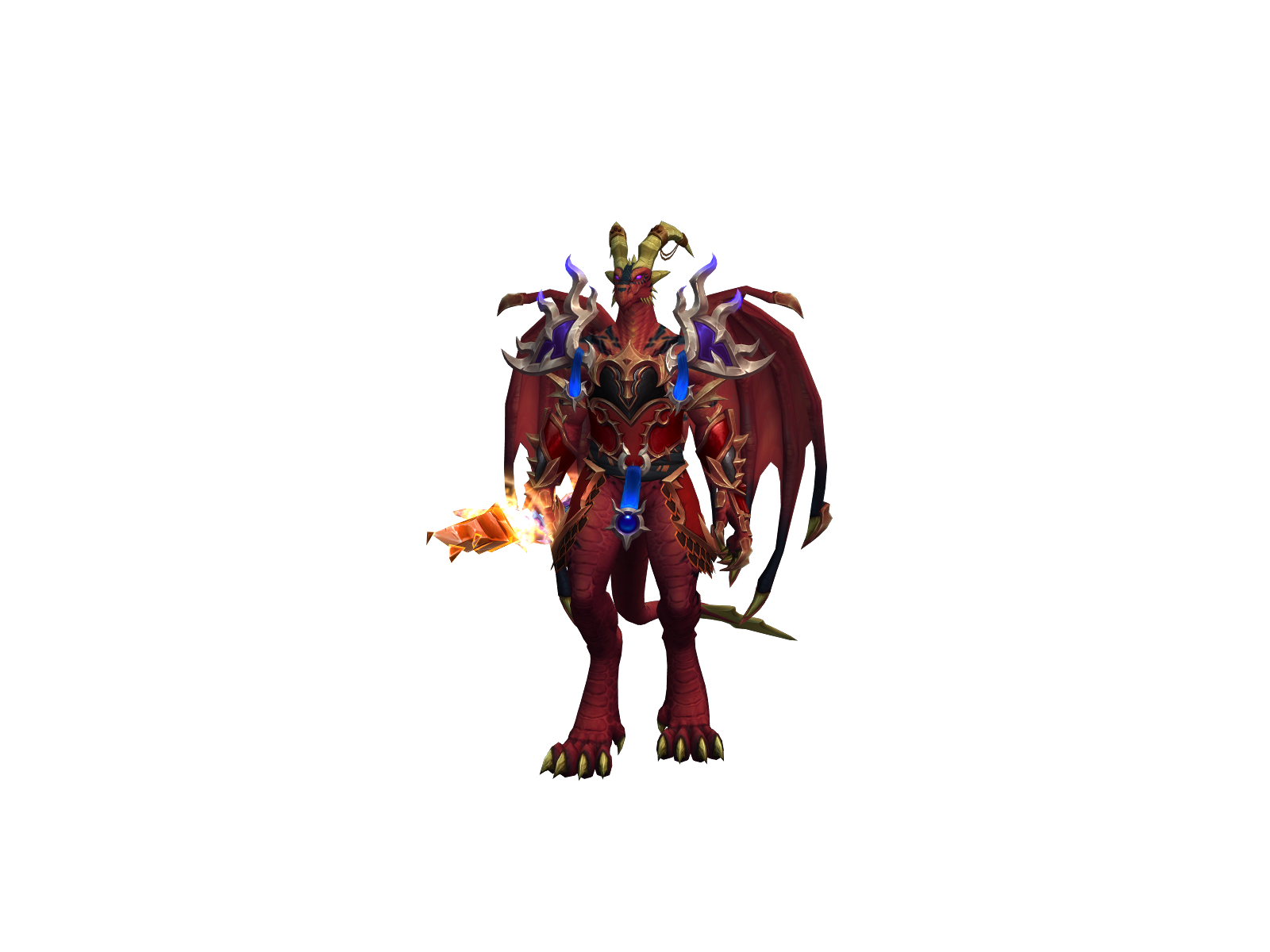 Haasdraak 3D character render