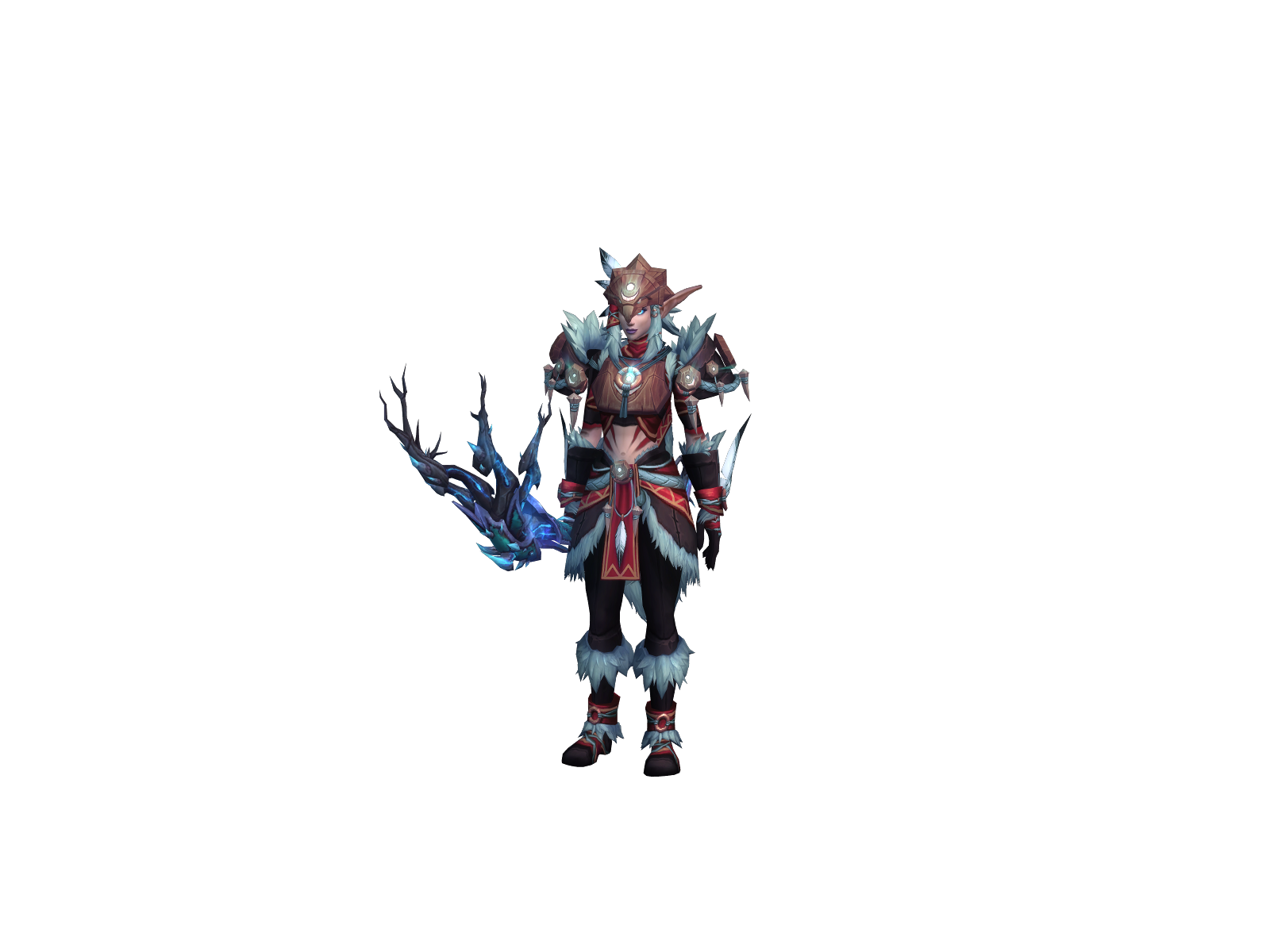 Caèlas 3D character render