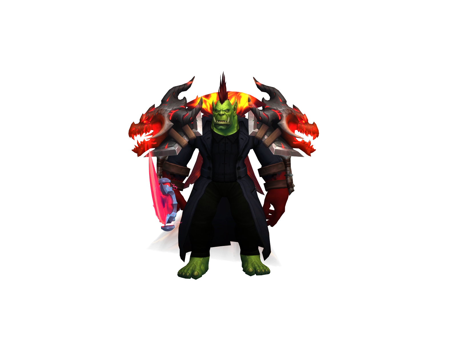 Aðð 3D character render