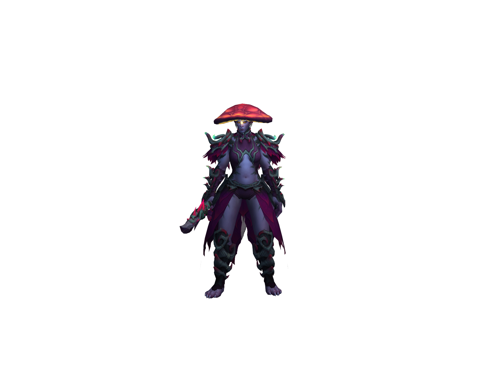 Maleodeus 3D character render