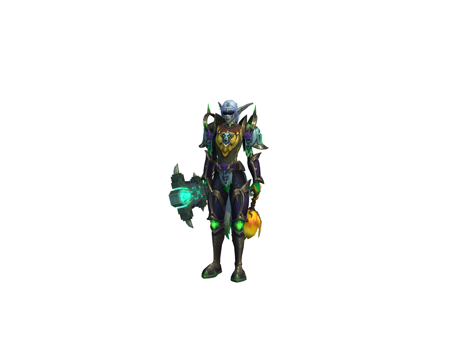 Produces 3D character render