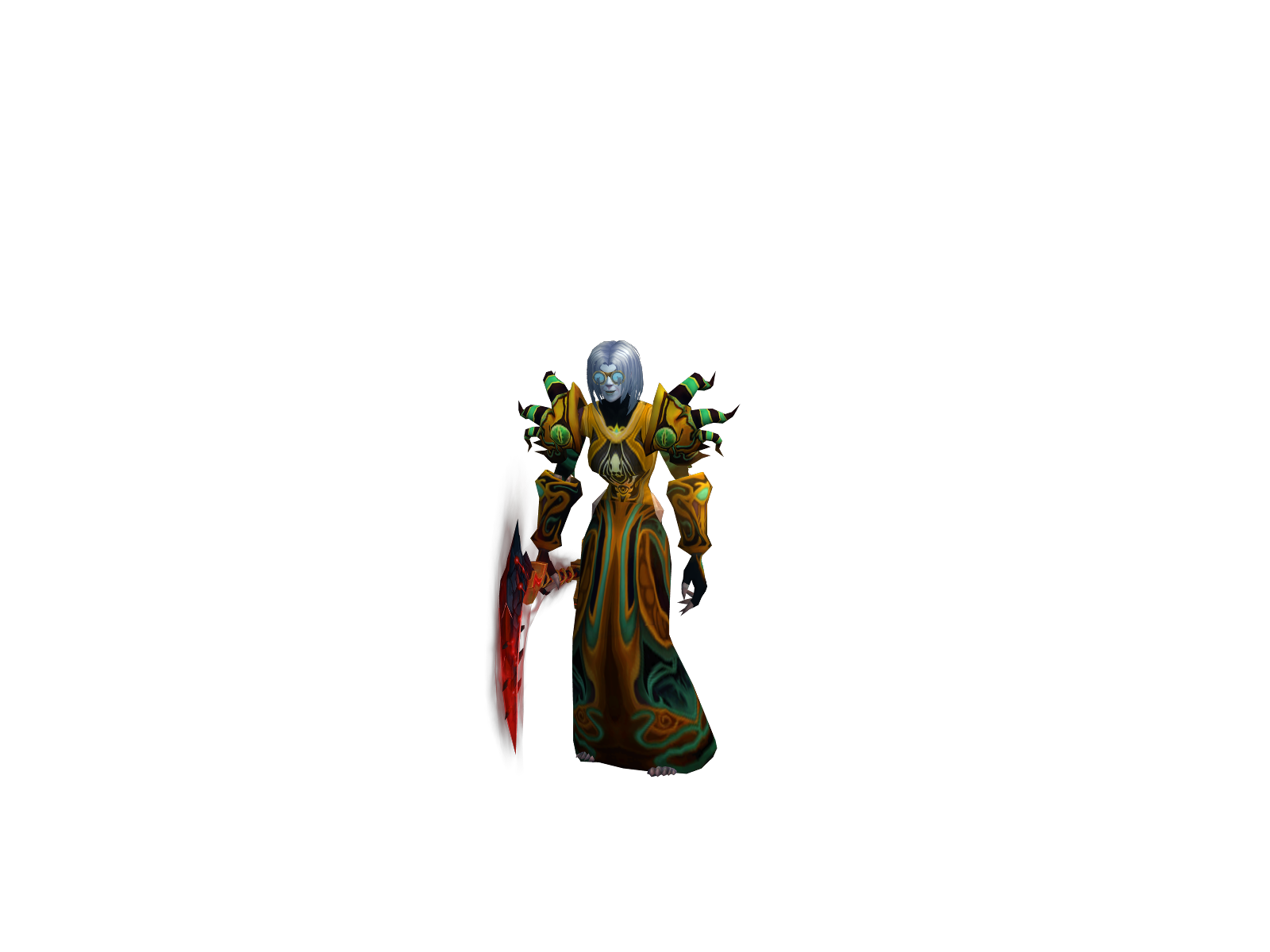 Yxnu 3D character render