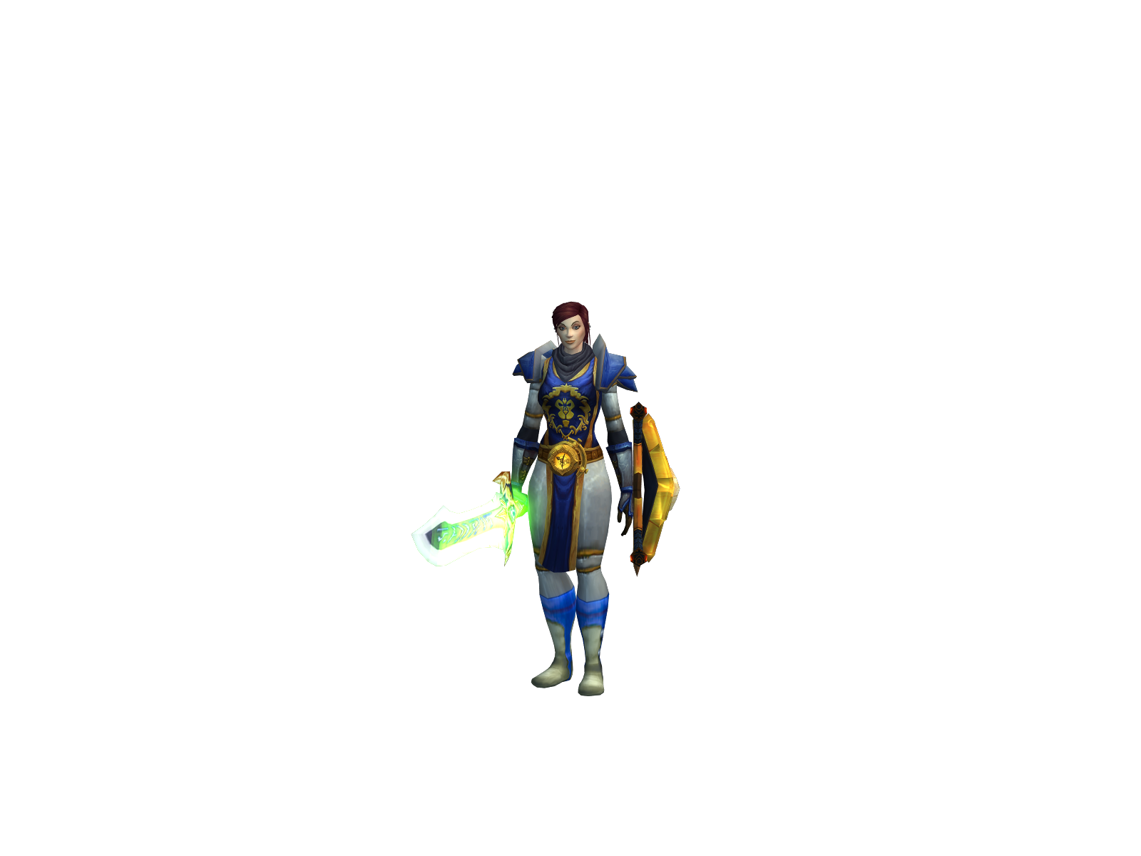 Qy 3D character render