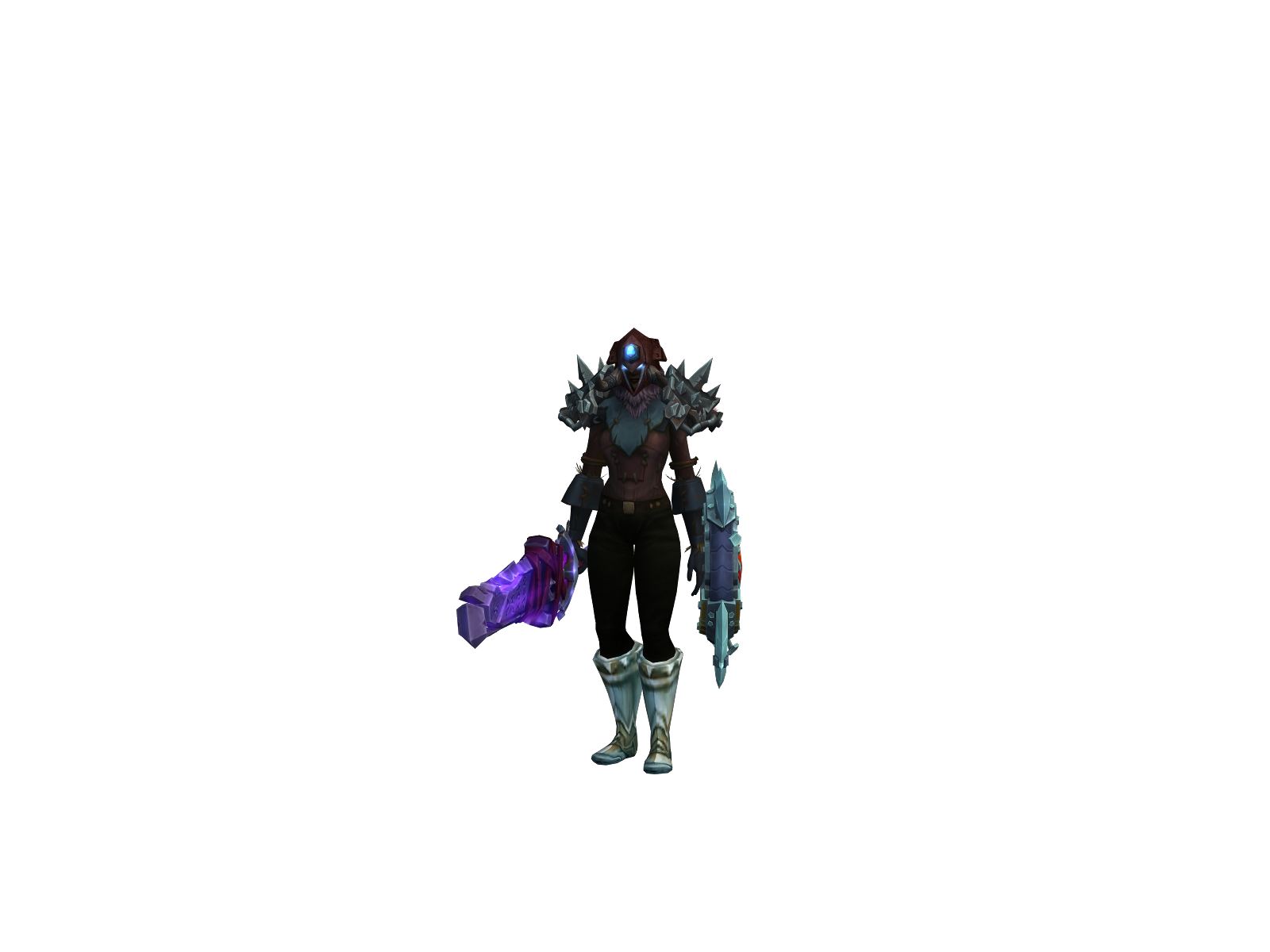 Underclass 3D character render
