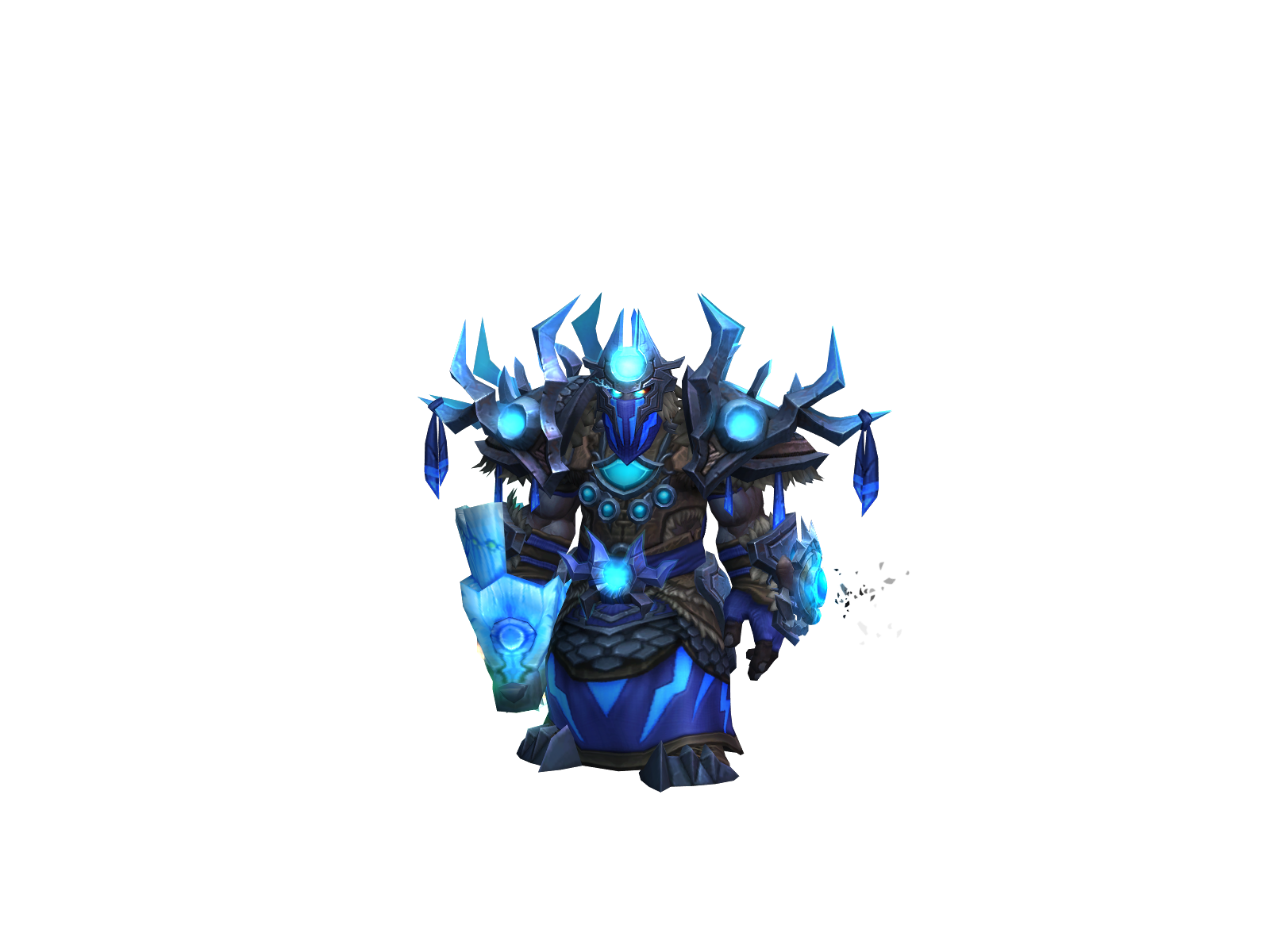 Argon 3D character render