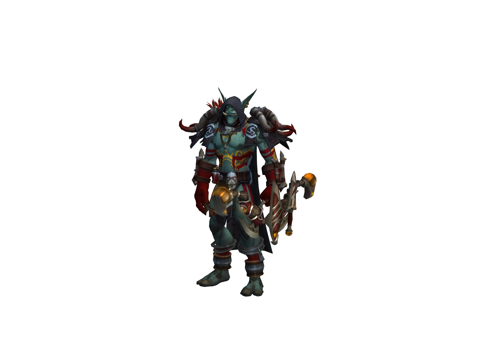Bobefed 3D character render