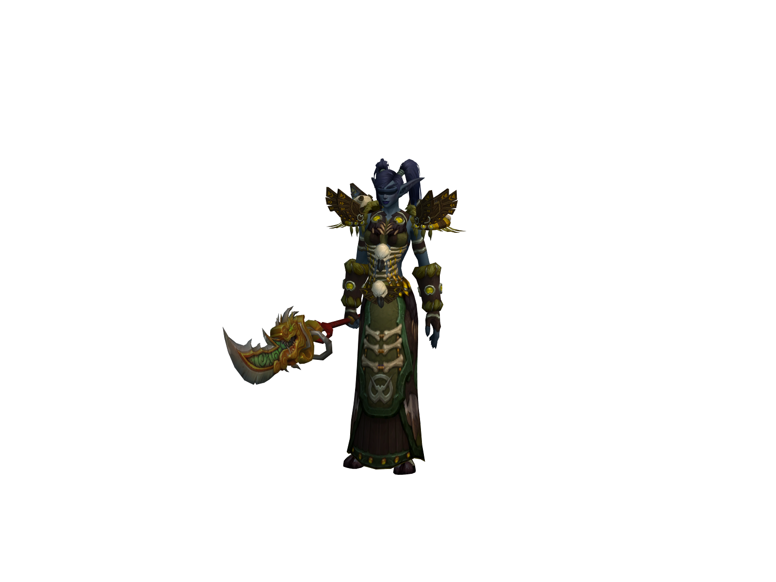 Salamanca 3D character render
