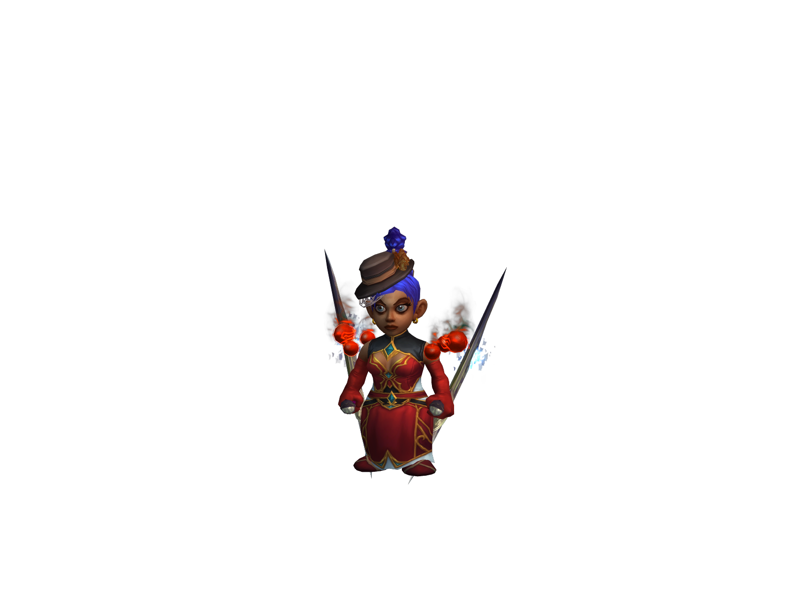 Cinderbella 3D character render