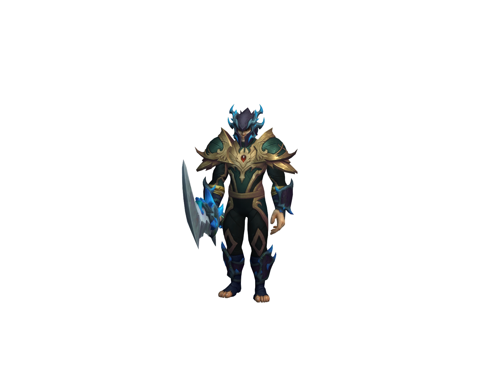 Palagio 3D character render