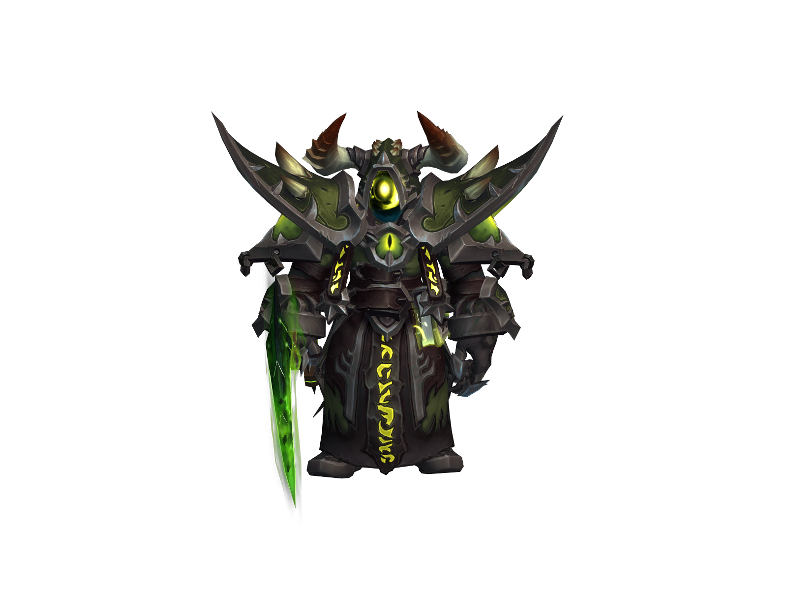 Guldañ 3D character render