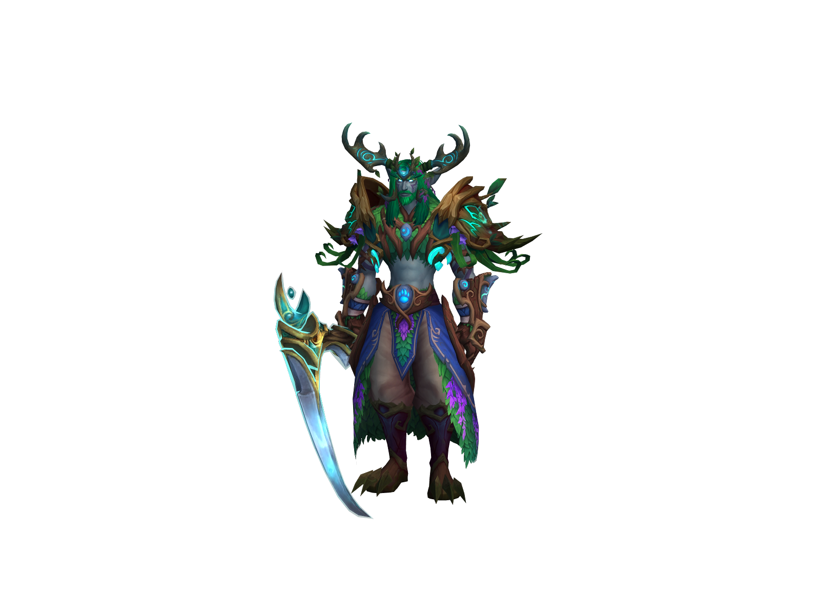 Aerdeth 3D character render
