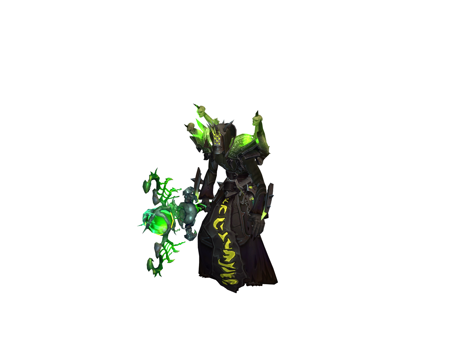 Chaosflame 3D character render