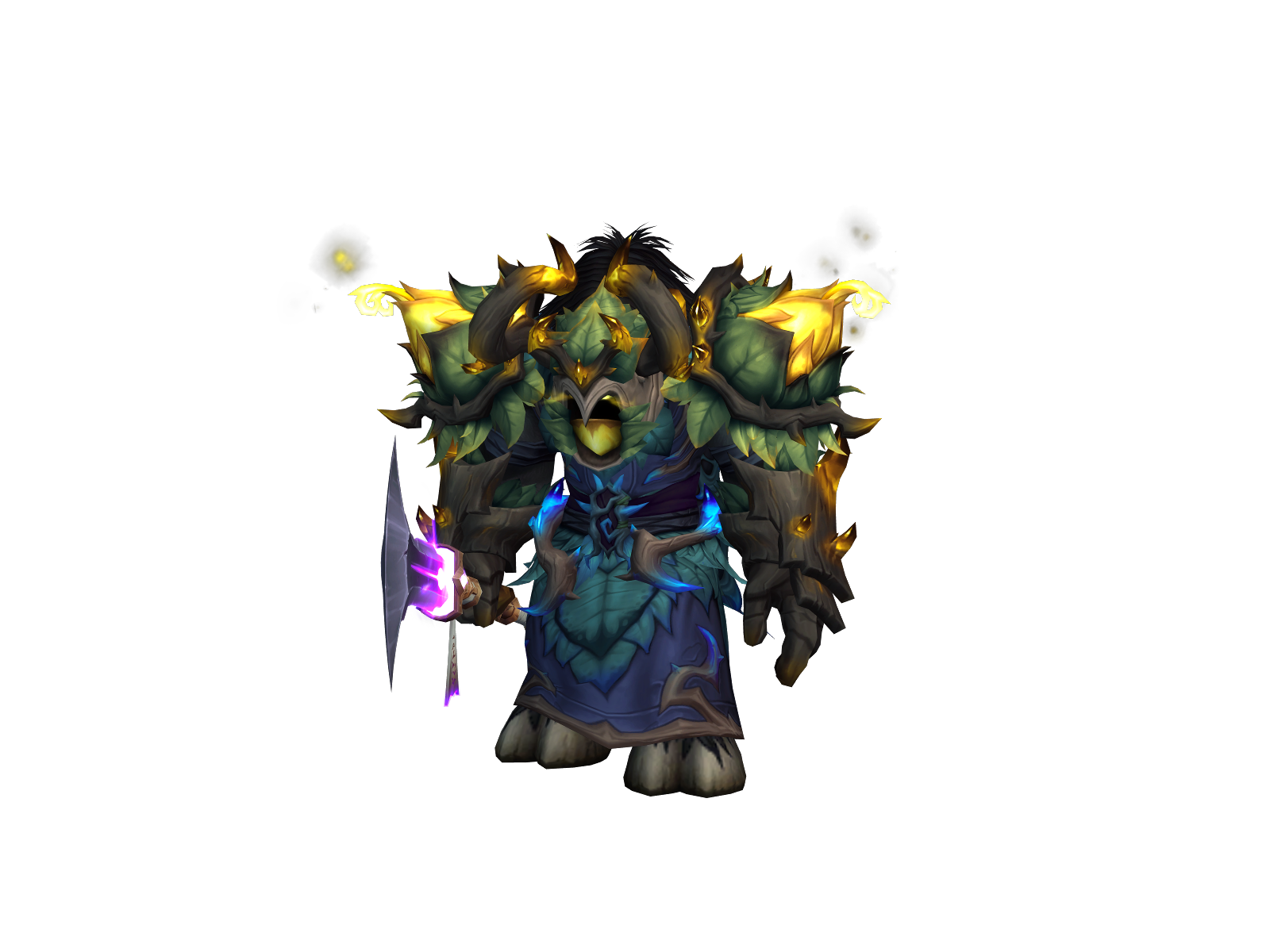 Abìssò 3D character render