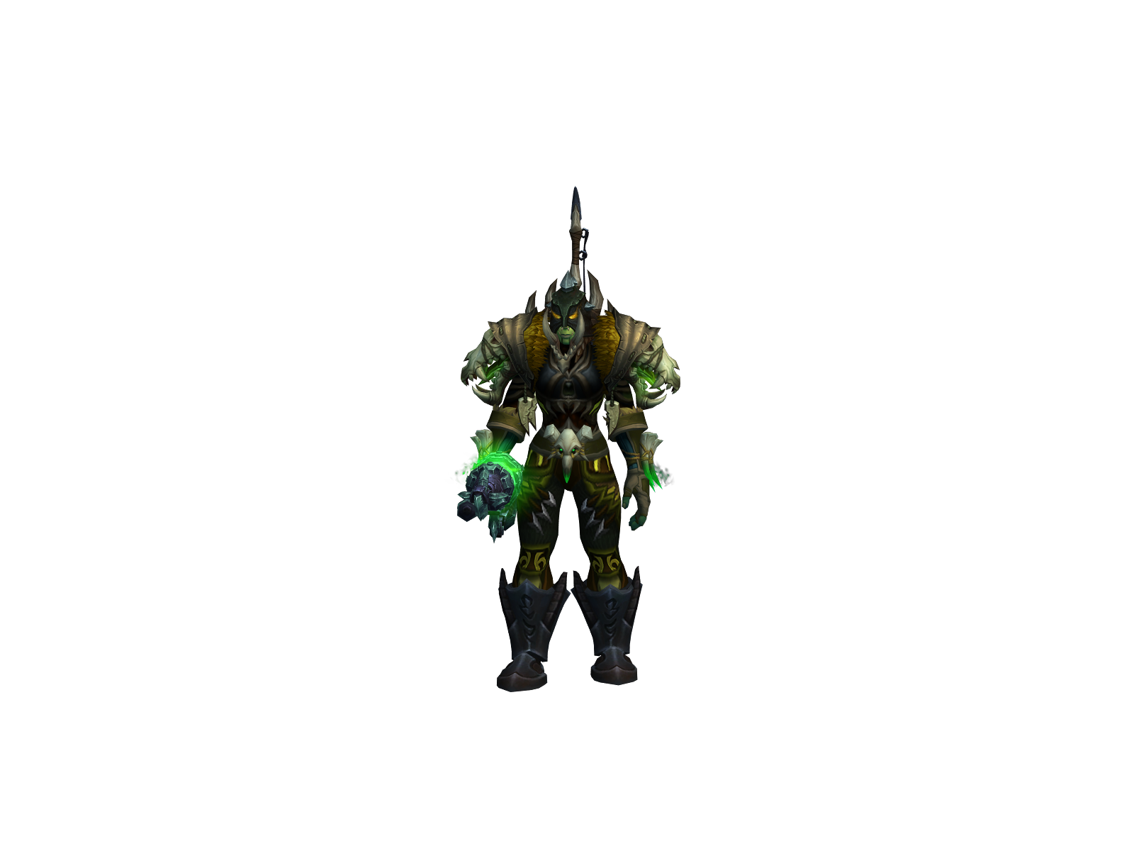 Beryllium 3D character render
