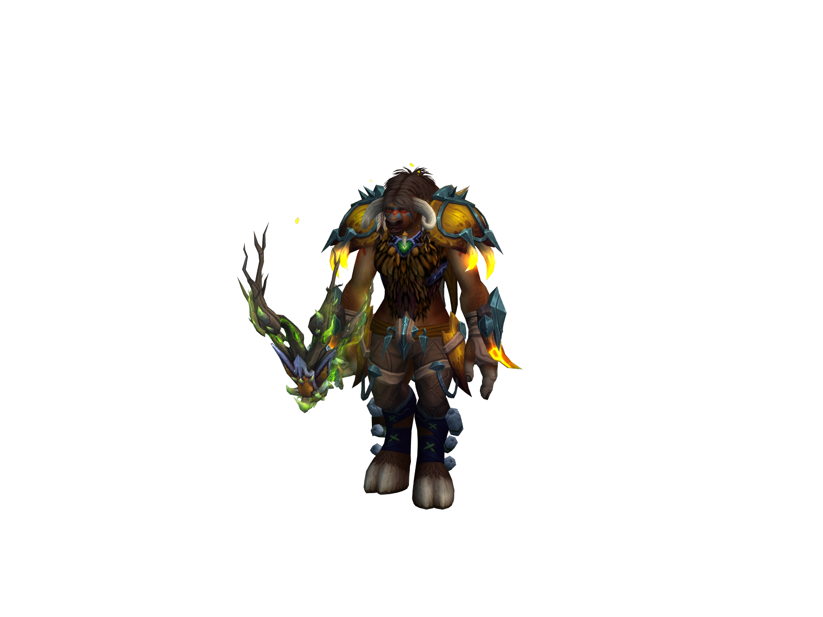 Kaligs 3D character render