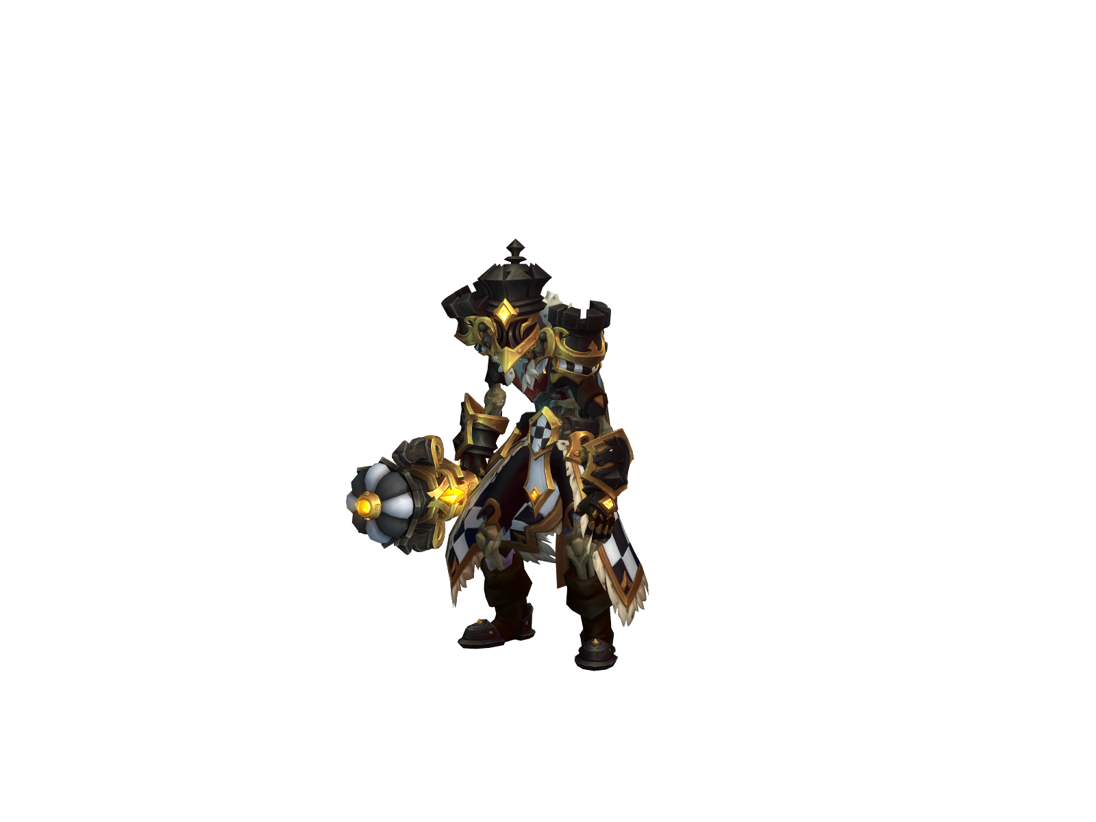 Burglur 3D character render