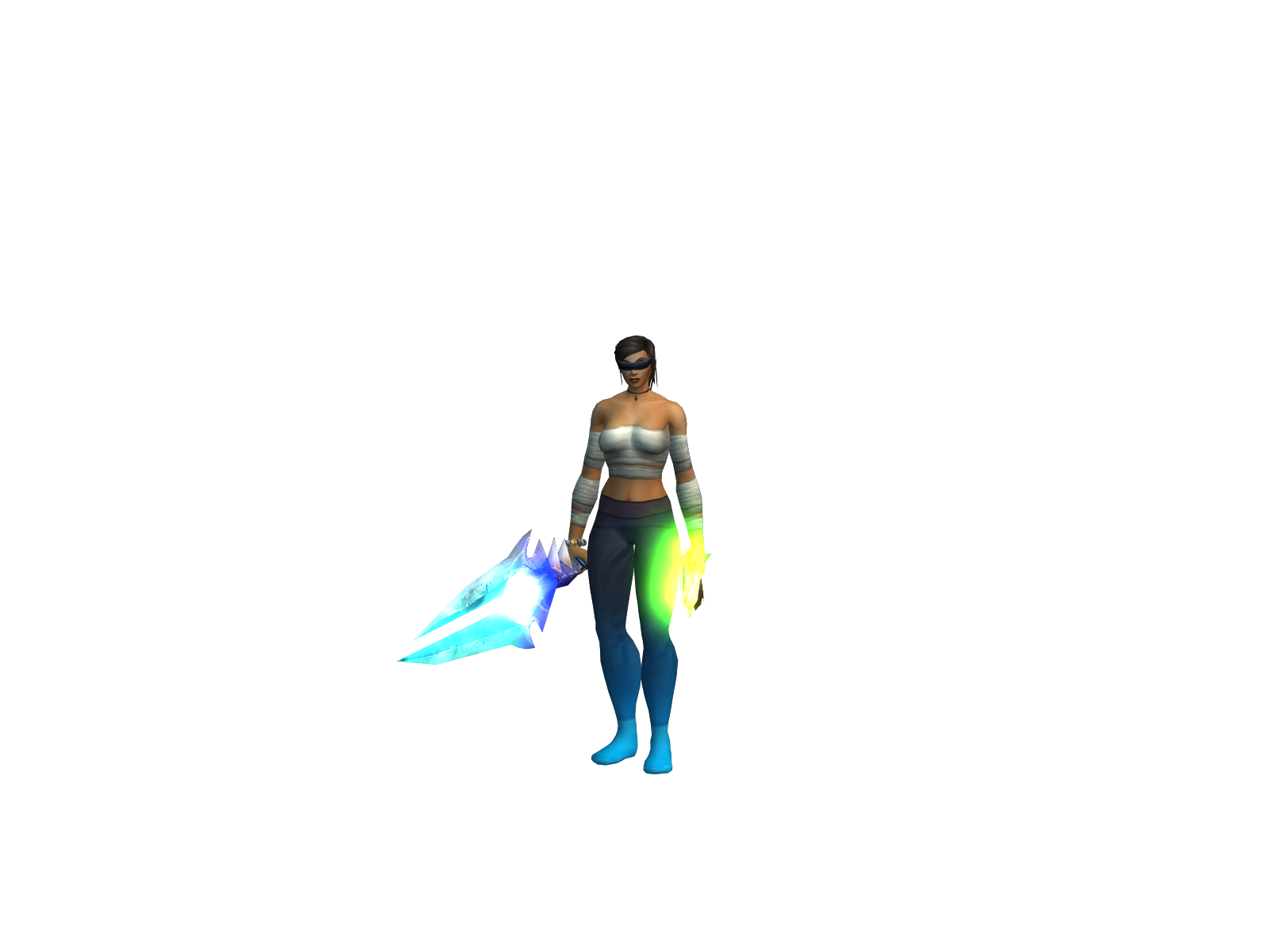 Stabwork 3D character render