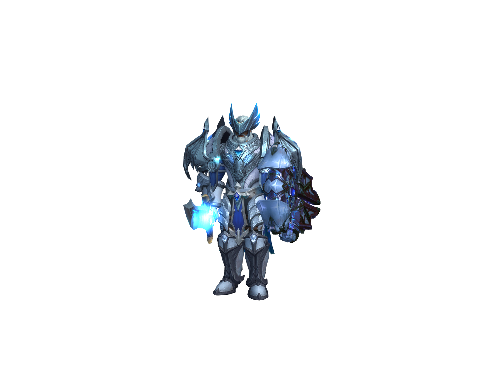 Ascalon 3D character render