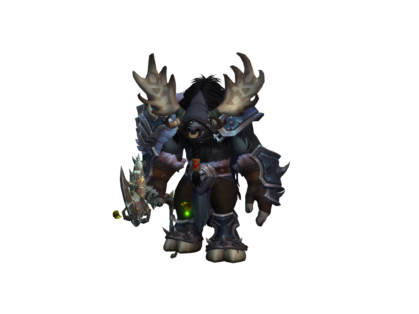 Garibàldi 3D character render