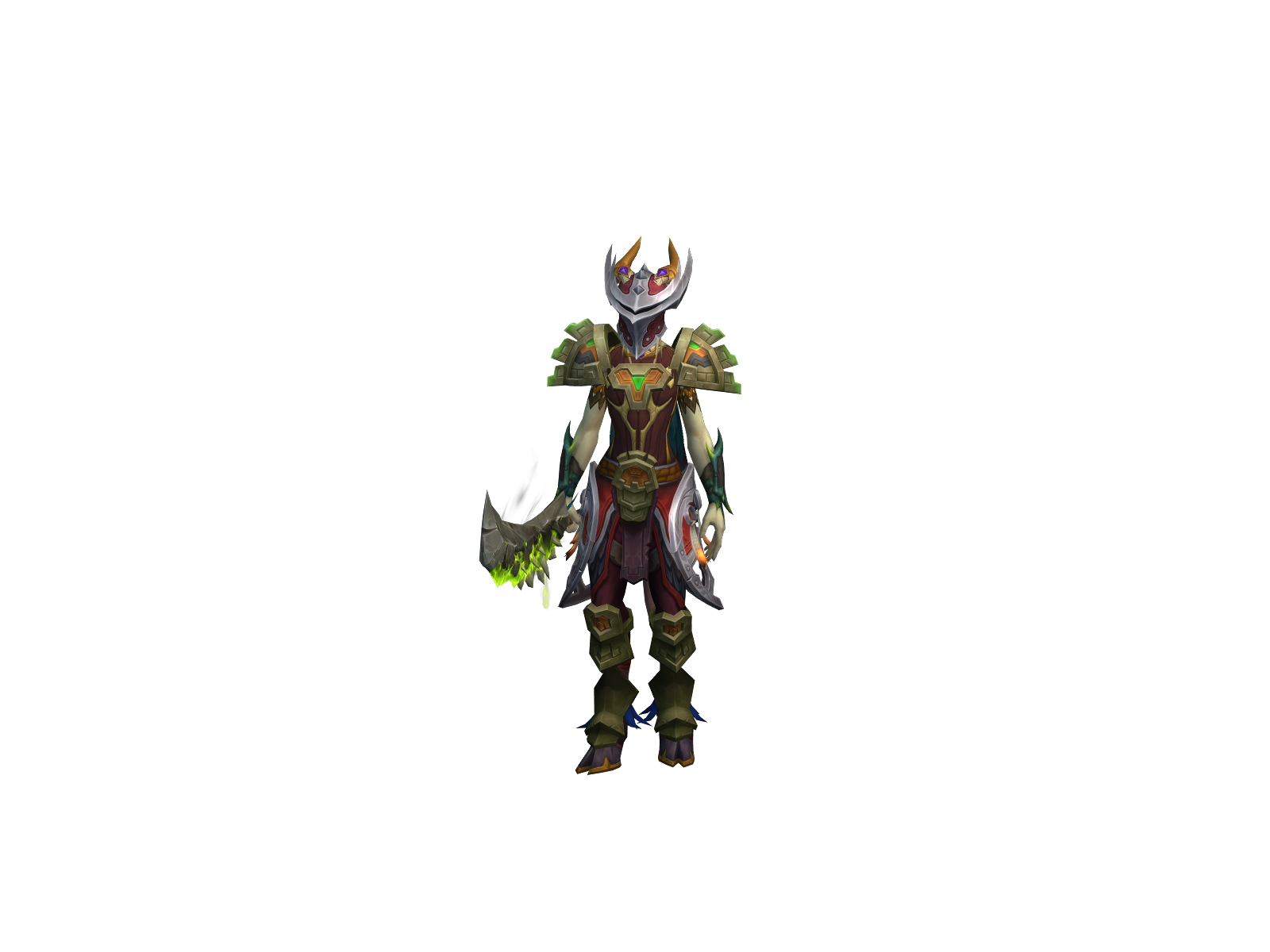Dafnes 3D character render