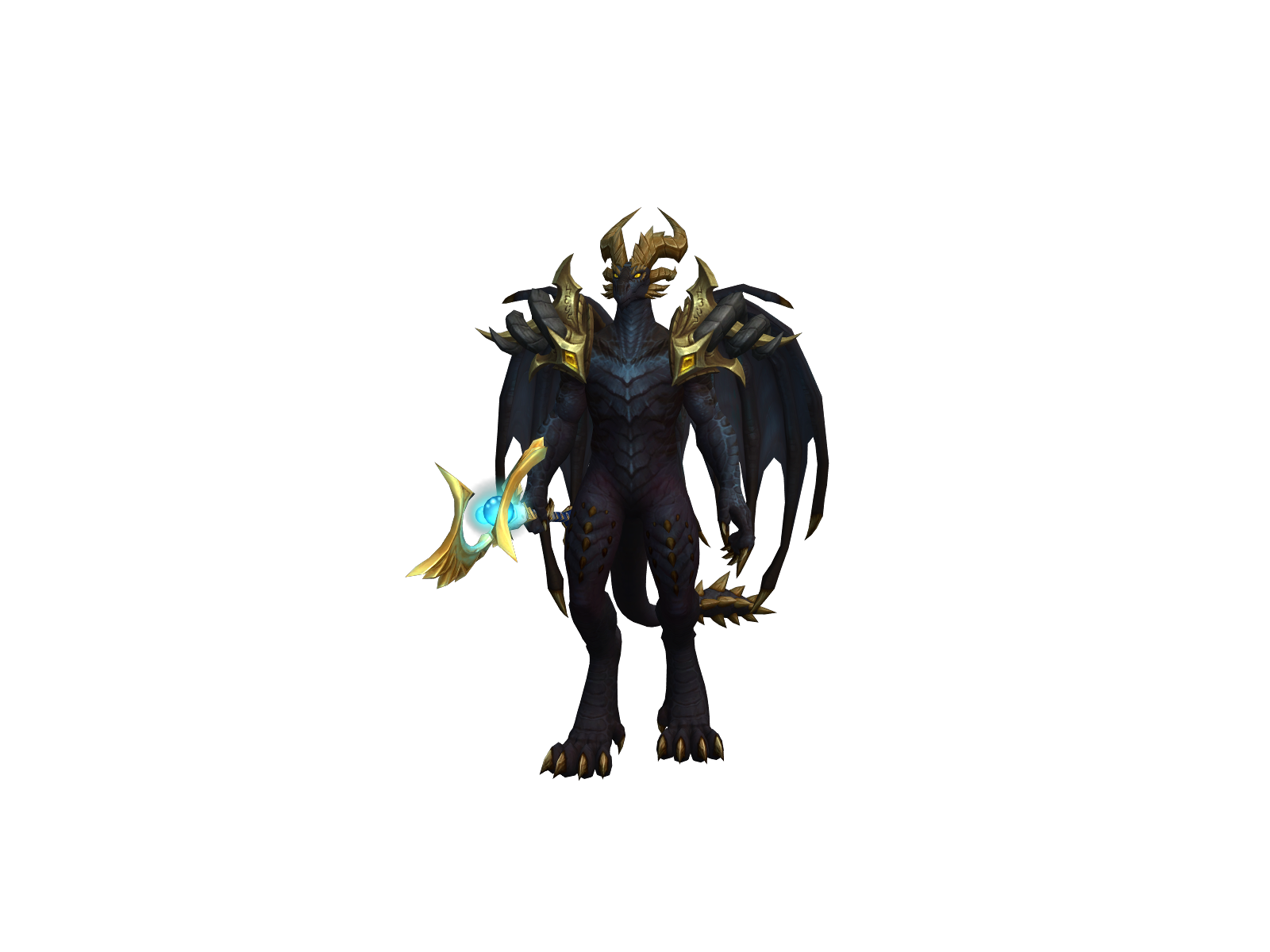 Wolfud 3D character render