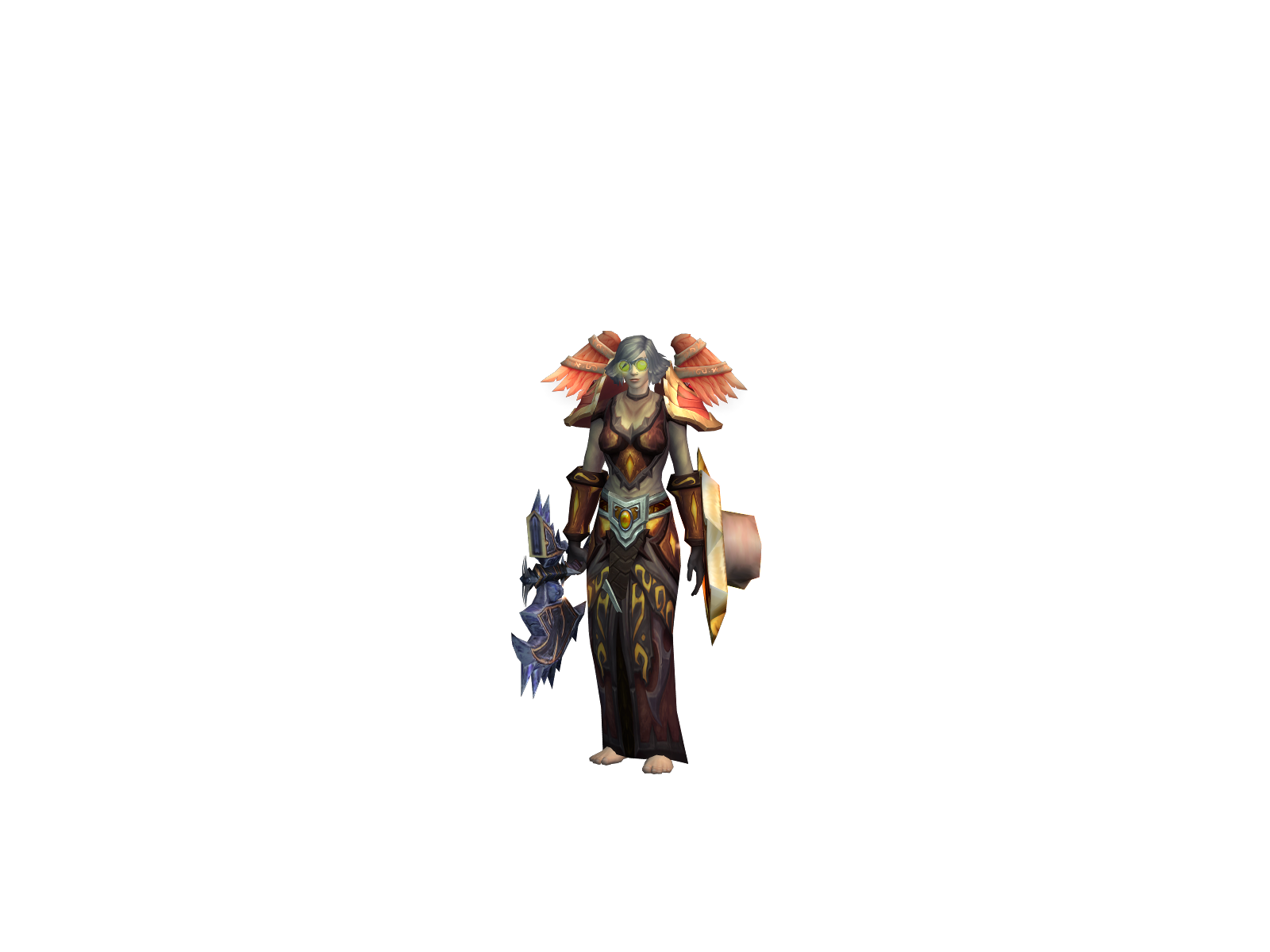 Holymolyx 3D character render