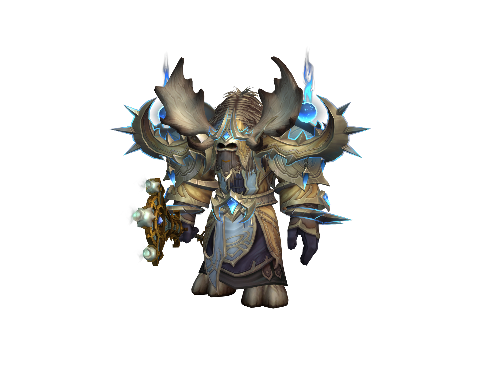 Holyantlers 3D character render