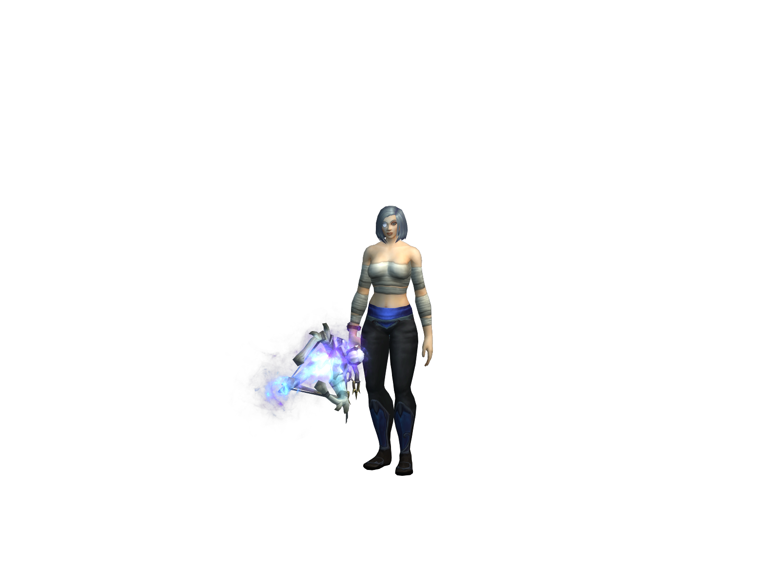 Shadowork 3D character render