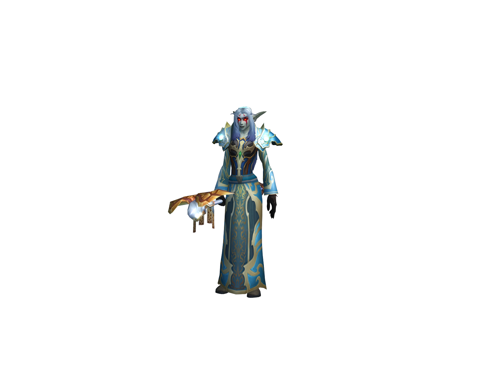 Nimzès 3D character render