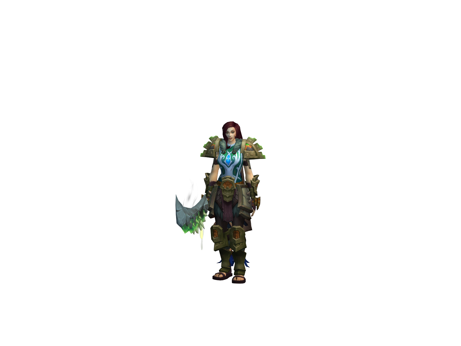 Veena 3D character render