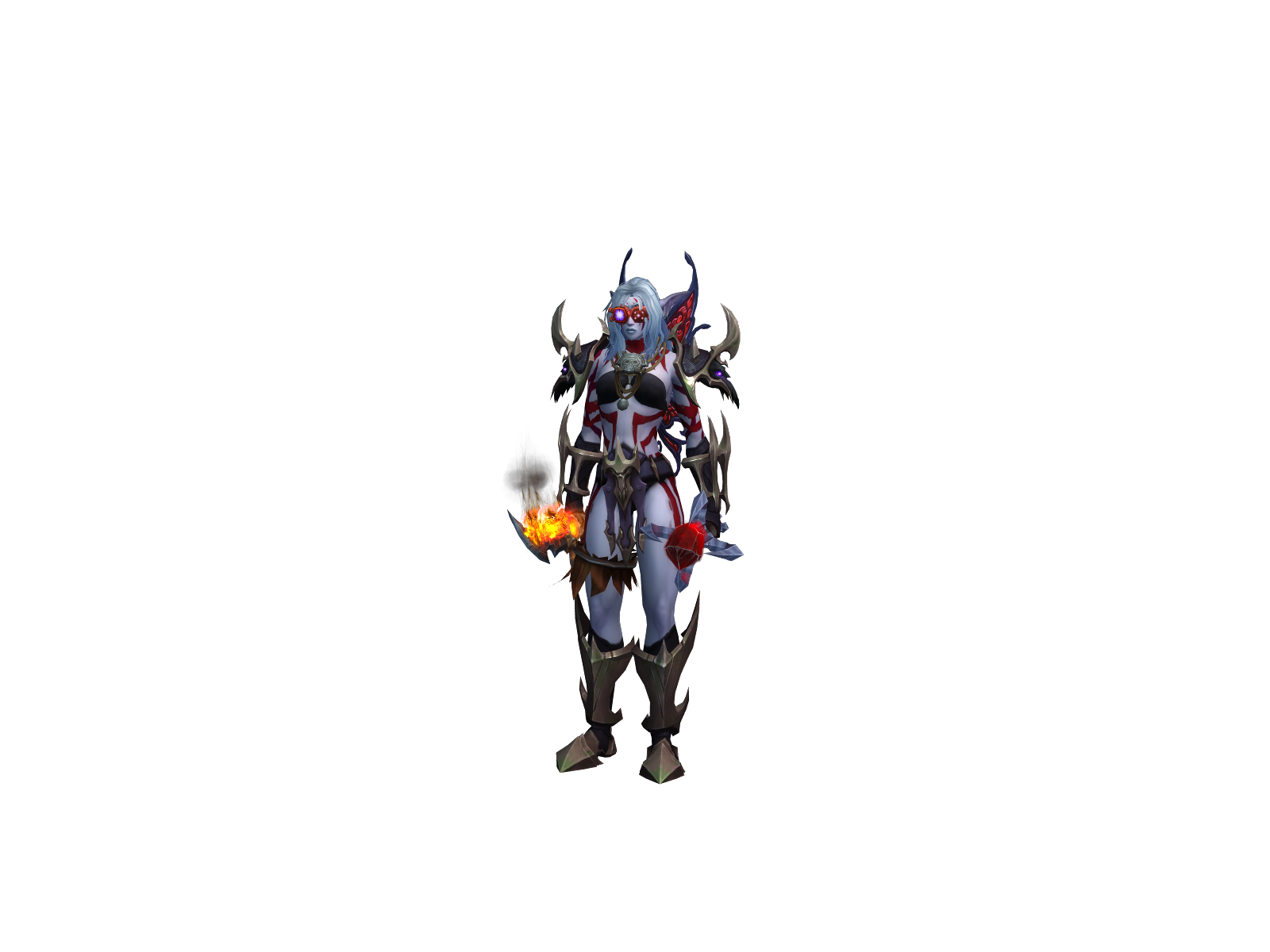 Clonaazepam 3D character render