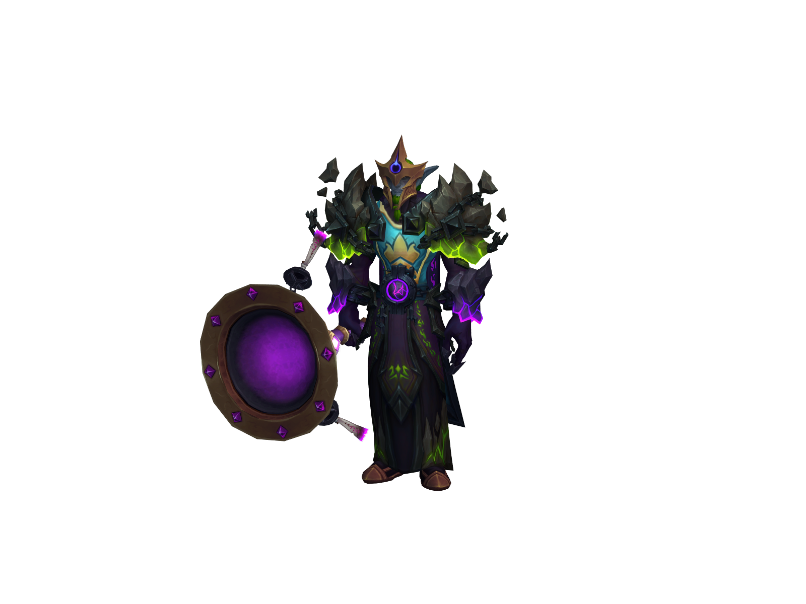 Ocsintar 3D character render