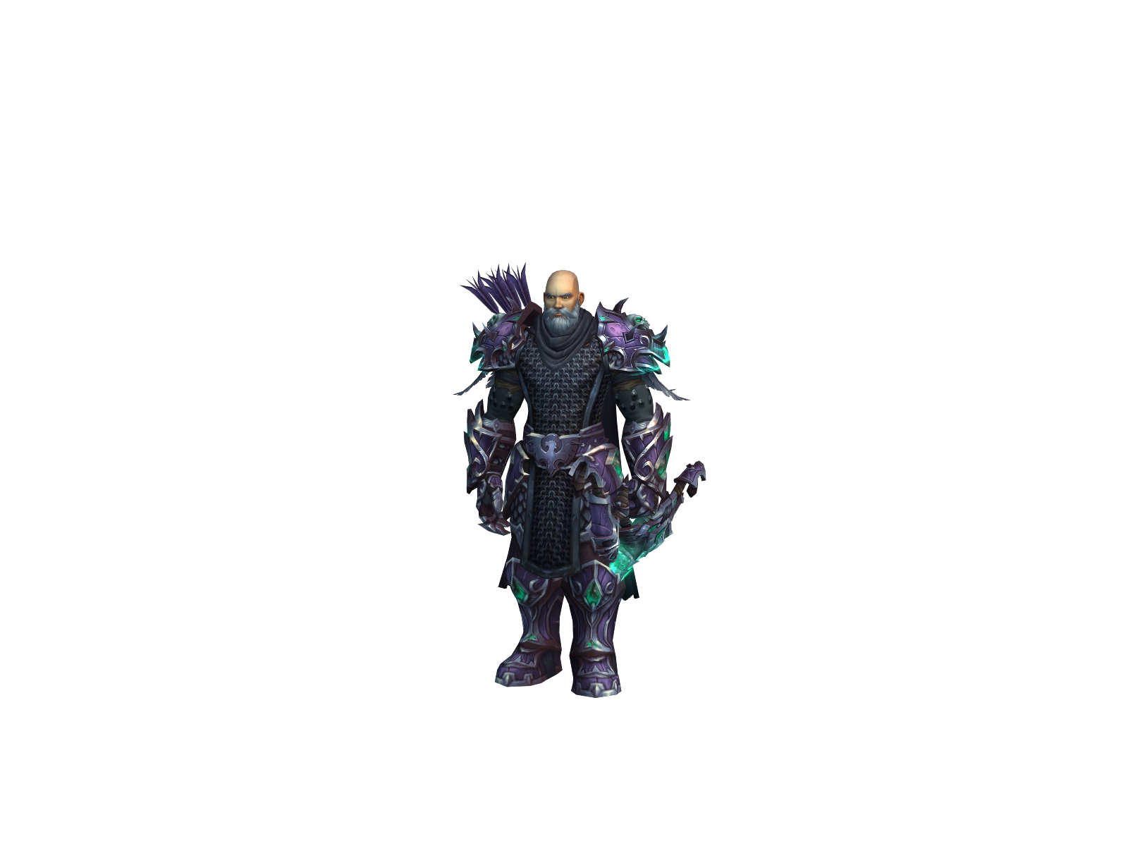 Ravenbane 3D character render