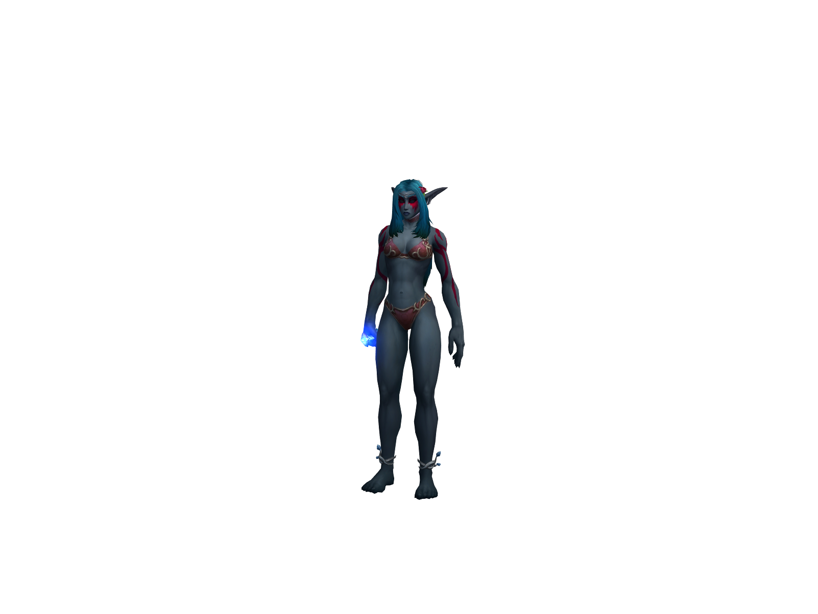 Syrandil 3D character render