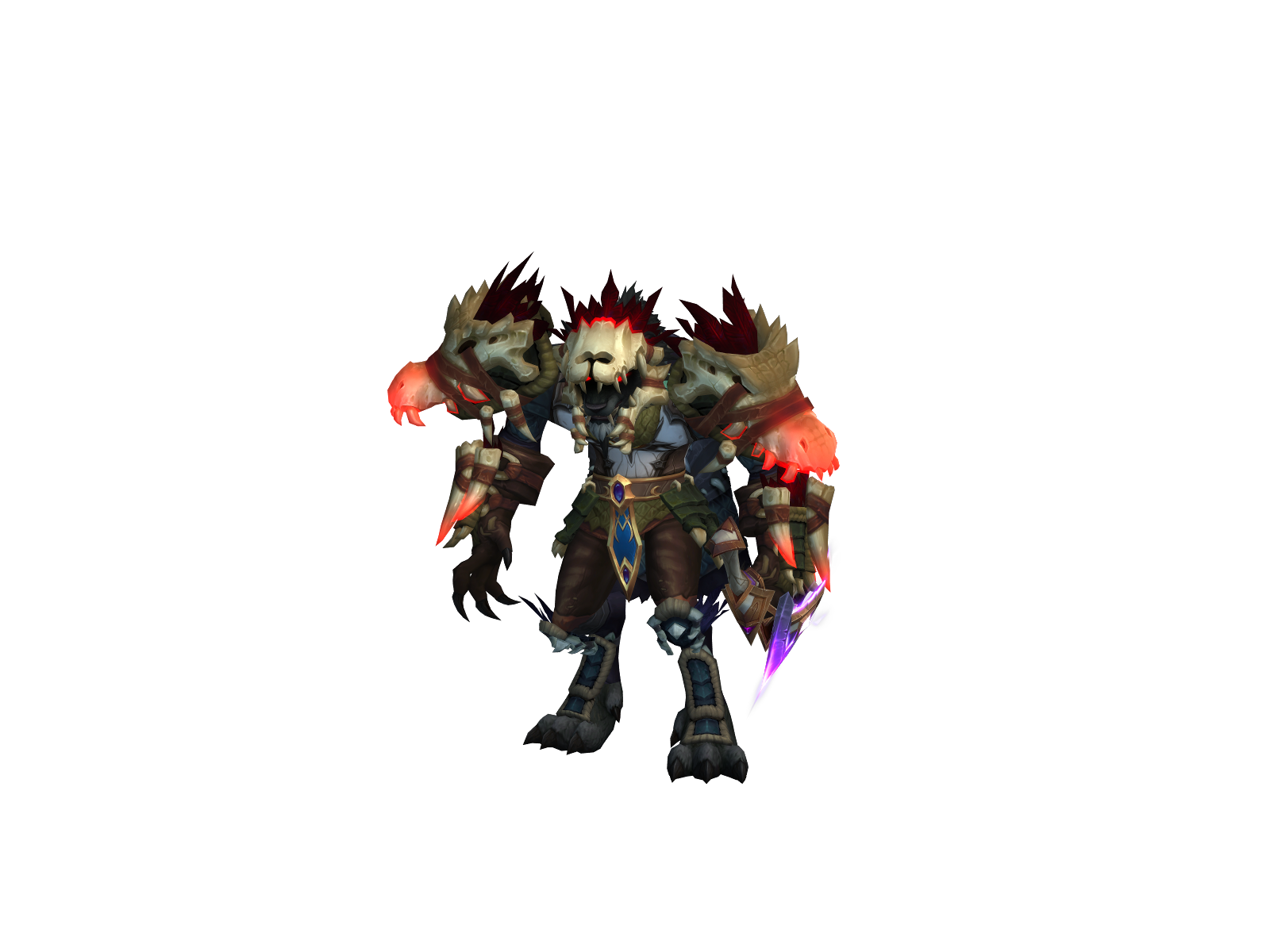 Brutals 3D character render