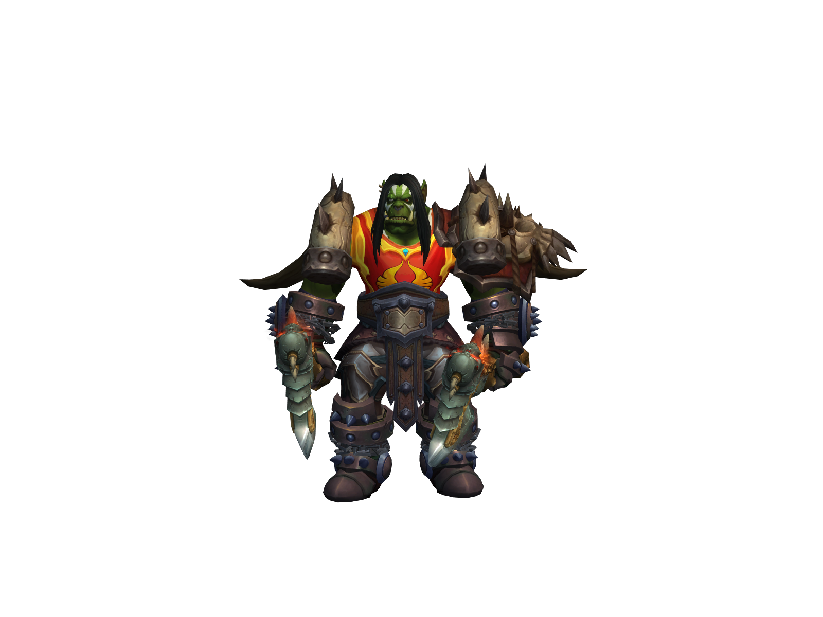 Duaiw 3D character render