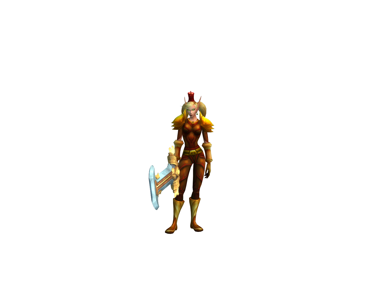 Trandhuir 3D character render