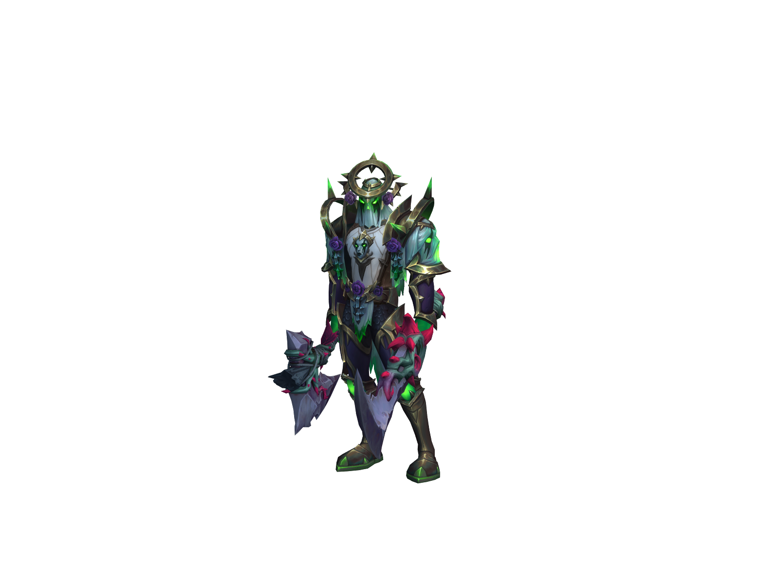 Axeshalen 3D character render